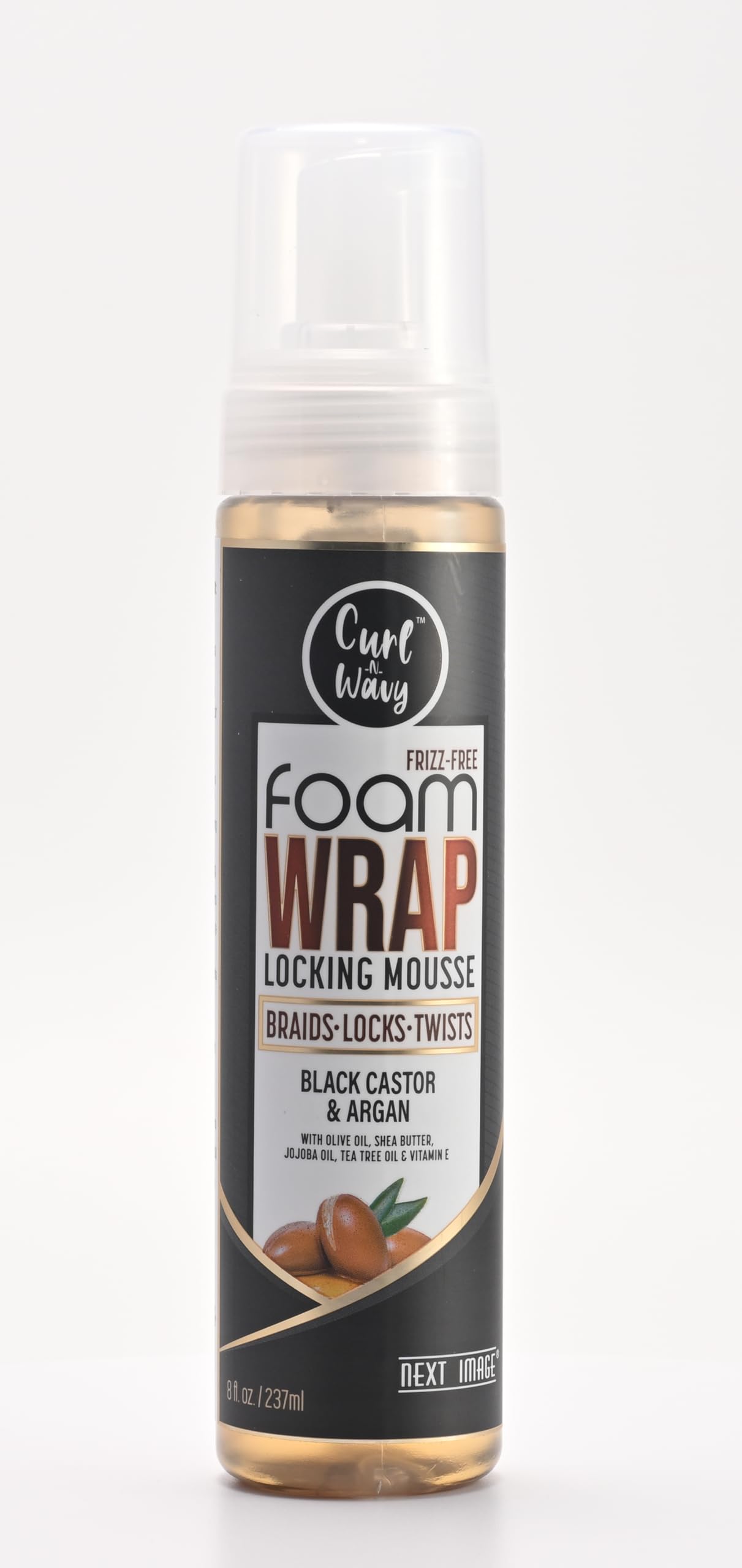 【即日発送】LHALA Foam 300ml ハケ2本プレゼント Amazon.com: NEXT IMAGE Foam Wrap Locking Mousse (Black Castor